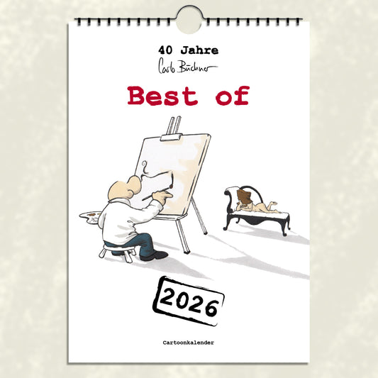 Carlo Büchner | Best Of Cartoons | Cartoonkalender 2026
