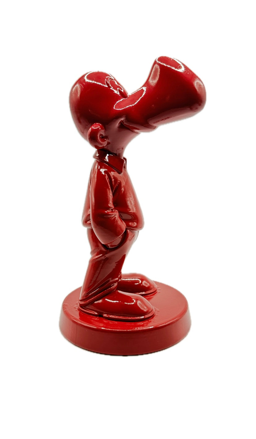Ray Skulptur - Rot mit Herz