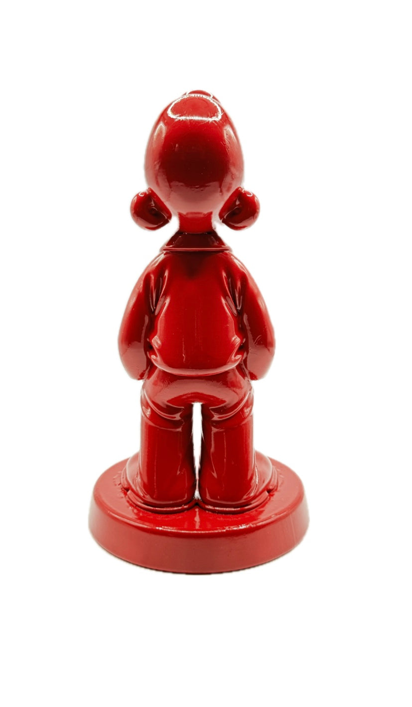 Ray Skulptur - Rot mit Herz